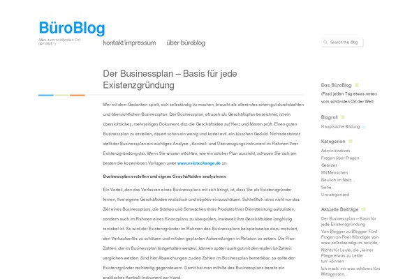Neutra theme site design template sample