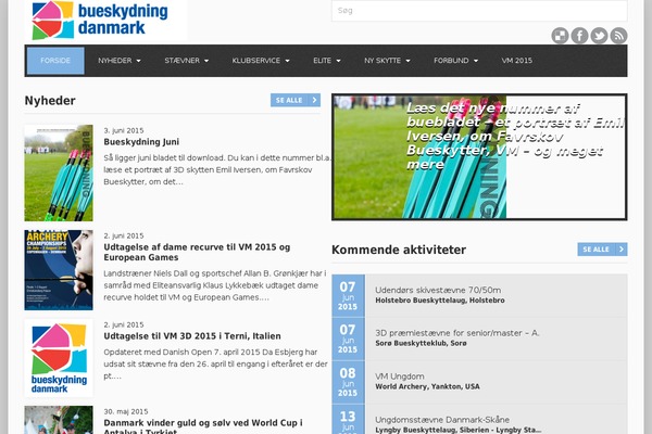 Site using Socials Ignited plugin