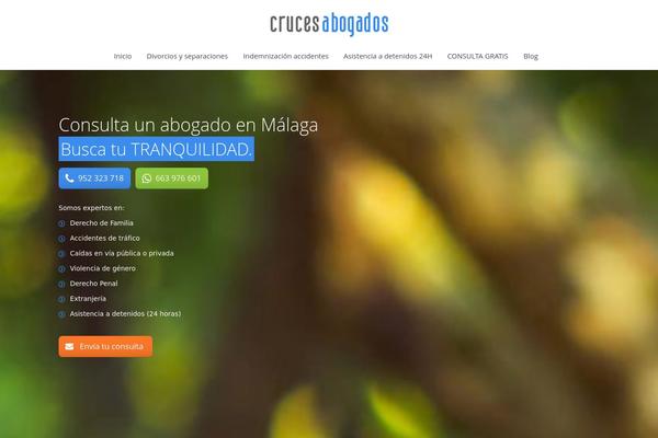 The7 theme site design template sample