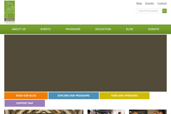buffaloarchitecture.org site used Baf