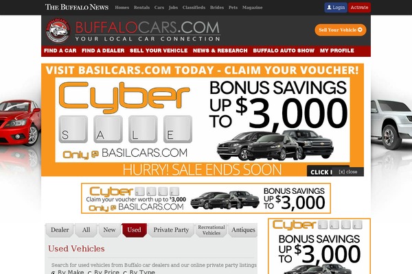 buffalocars.com site used Tbn-2013