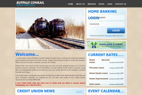 buffaloconrailfcu.com site used Conrail