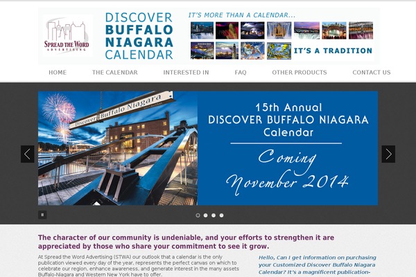 buffaloniagaracalendar.com site used Business lite