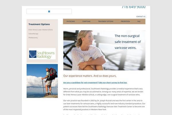 Infinite theme site design template sample