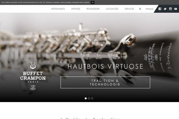 buffet-crampon.com site used Buffet