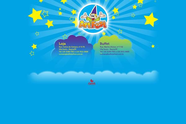ART theme site design template sample