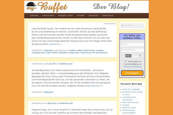 Catch Box theme site design template sample