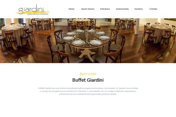 Inside theme site design template sample