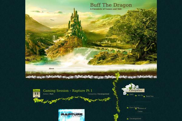 buffthedragon.com site used Fantasy