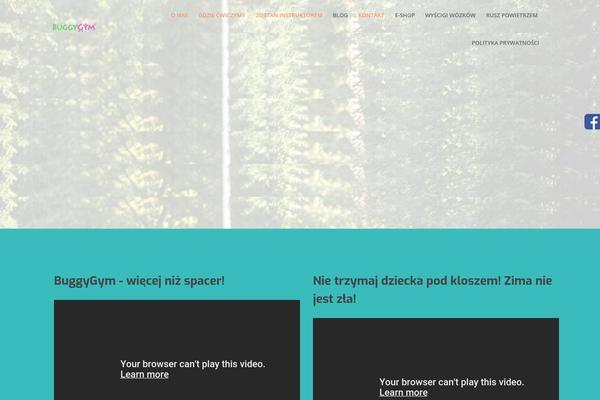 Site using Soslider-social-slider plugin