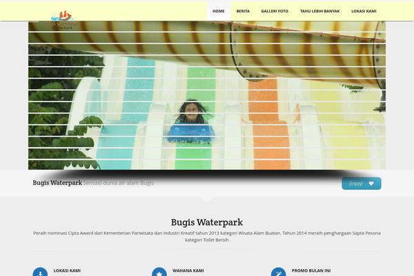 Metronomy theme site design template sample