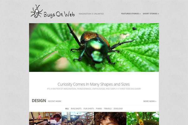 Flexible theme site design template sample