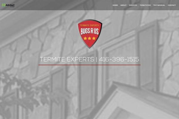 Dignity theme site design template sample