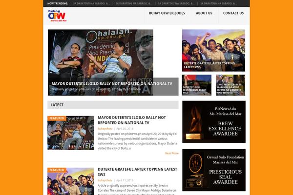 Point theme site design template sample