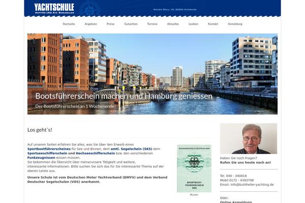 Virtue theme site design template sample