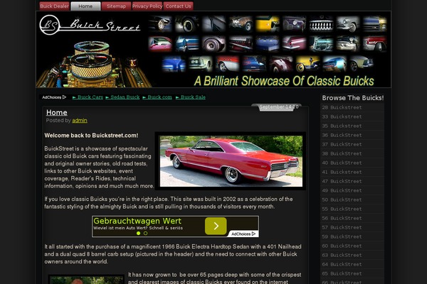 buickstreet.com site used Hotrod