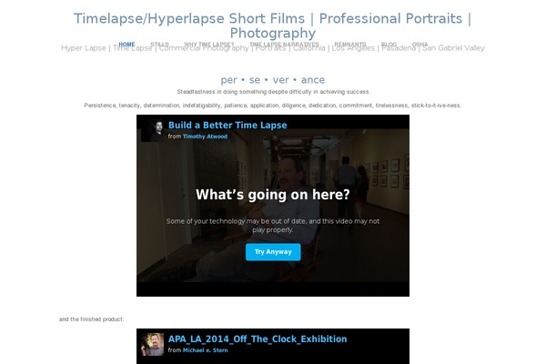 Photocrati theme site design template sample