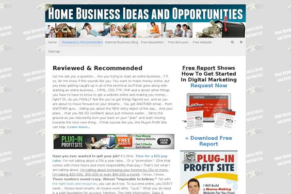 Canvas theme site design template sample