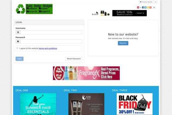 St theme site design template sample