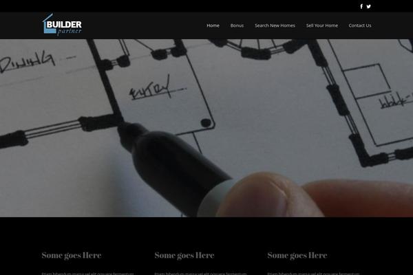 WP Residence theme site design template sample