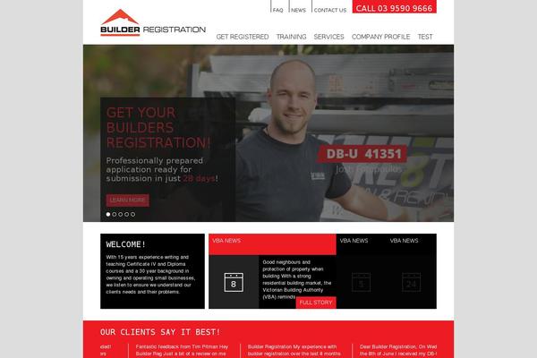 Bare theme site design template sample