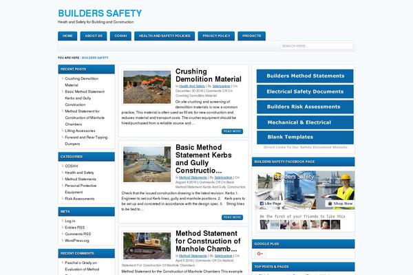 buildersafety.org site used Writemag