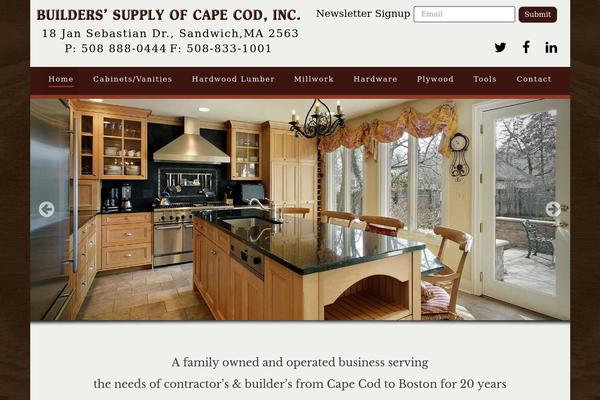 builderssupplyofcapecodinc.com site used Builders