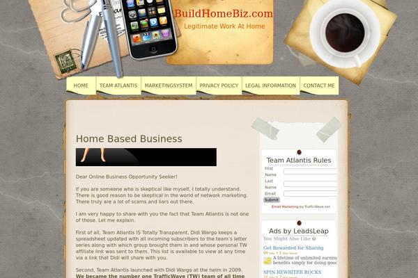 buildhomebiz.com site used Presazine