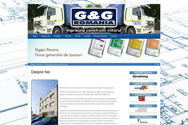 Classy theme site design template sample