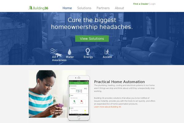 Aton theme site design template sample