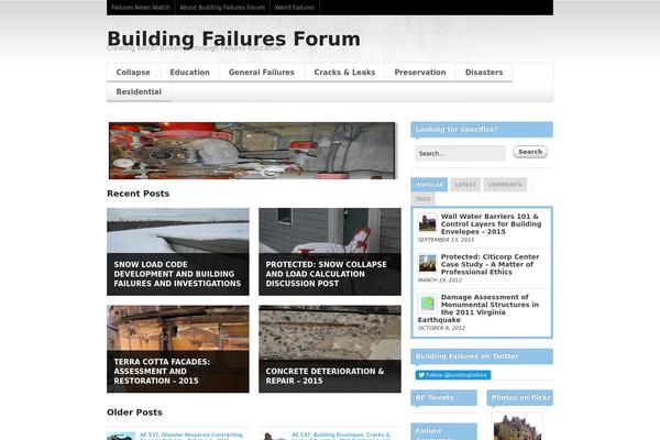 Spectrum theme site design template sample