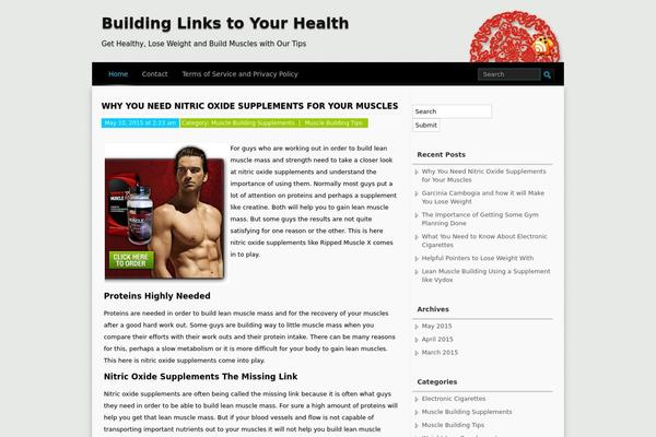 Summ theme site design template sample