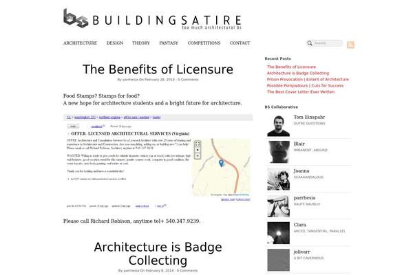 PageLines theme site design template sample