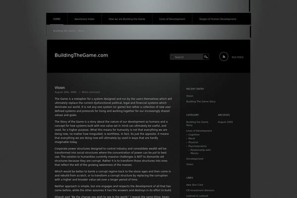 Piano Black theme site design template sample
