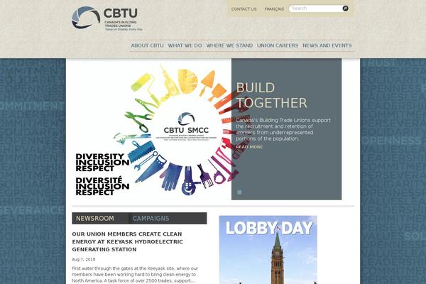 buildingtrades.ca site used Cbtu