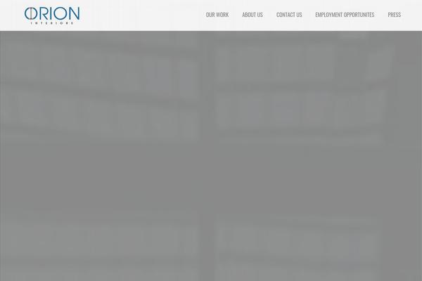 Visia theme site design template sample