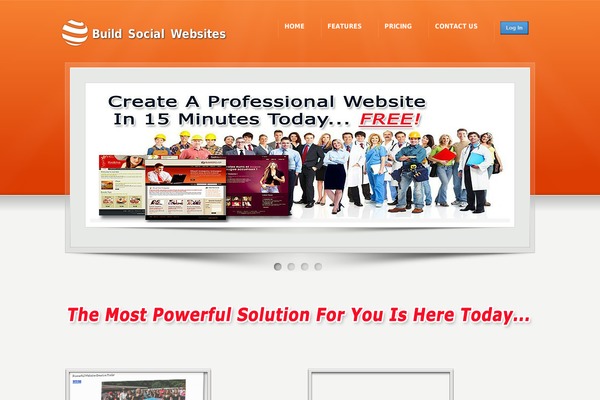 Karma theme site design template sample