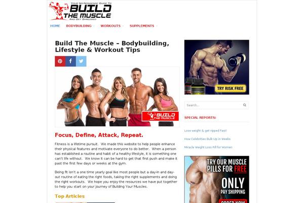 Atmosphere-pro theme site design template sample
