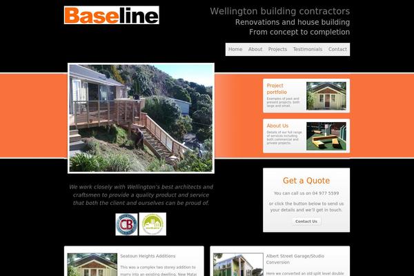 buildwellington.co.nz site used Baseline