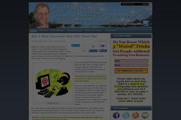 Site using CommentLuv plugin