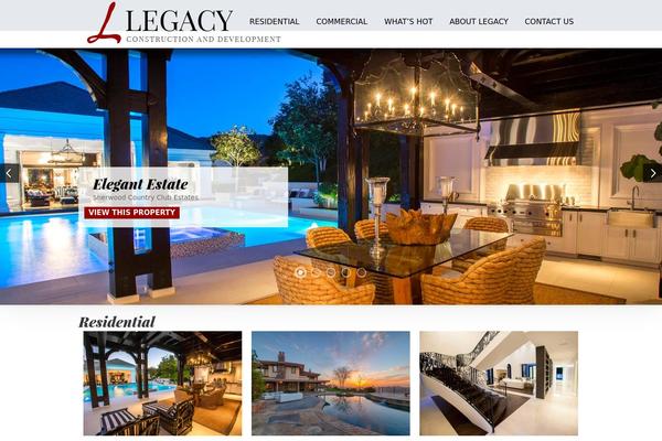 Prestige theme site design template sample