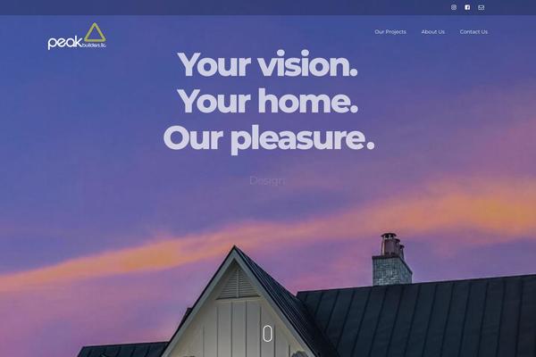 buildwithpeak.com site used Buildpro
