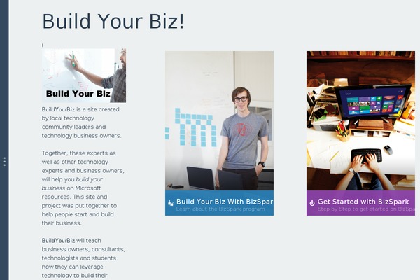 buildyourbiz.org site used Modern-metro