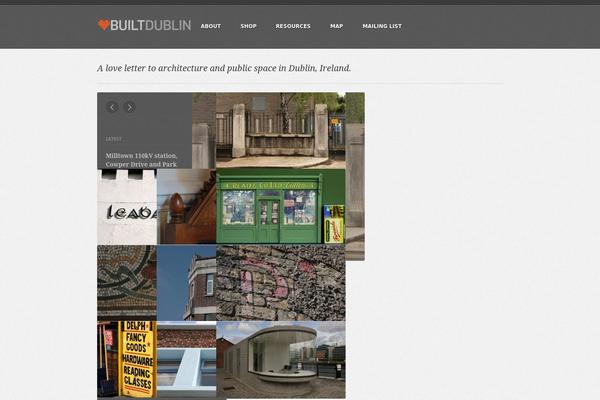 Construct theme site design template sample