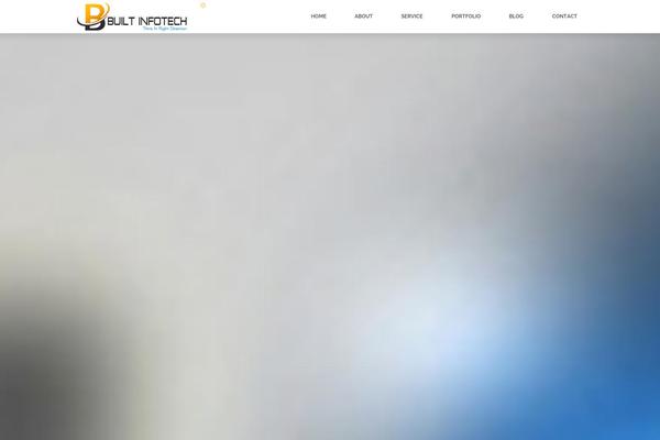 Pioneer theme site design template sample