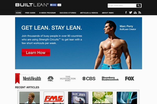 Site using Social-warfare plugin