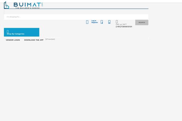 Martfury-child theme site design template sample