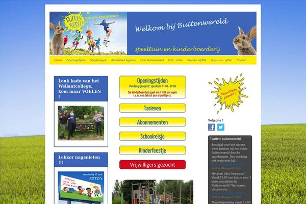 Twentyten-child theme site design template sample