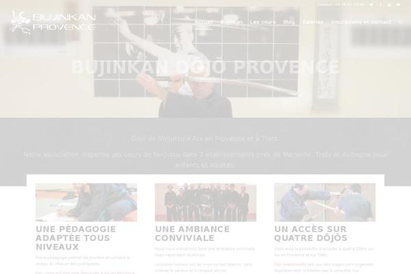 Enfold theme site design template sample