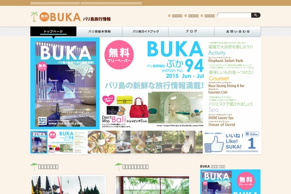 Pacific theme site design template sample